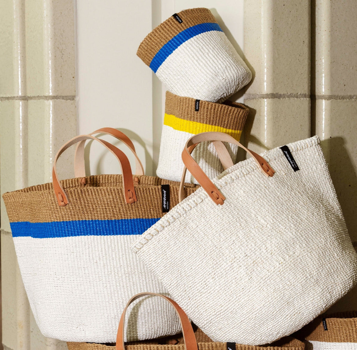 Market Basket | Red Stripes M