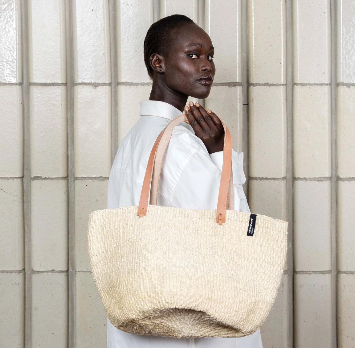 Shopper basket natural