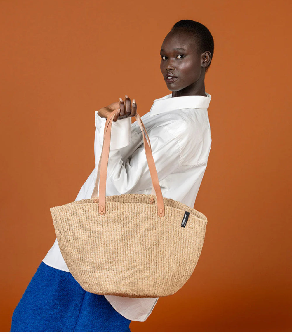 Shopper basket brown