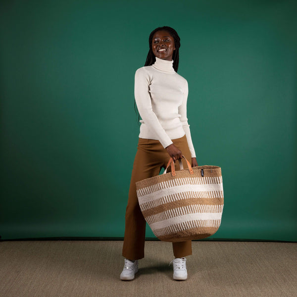 Market Basket | White Rib L