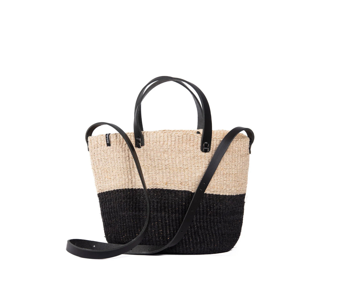 Shopper basket striped duo S