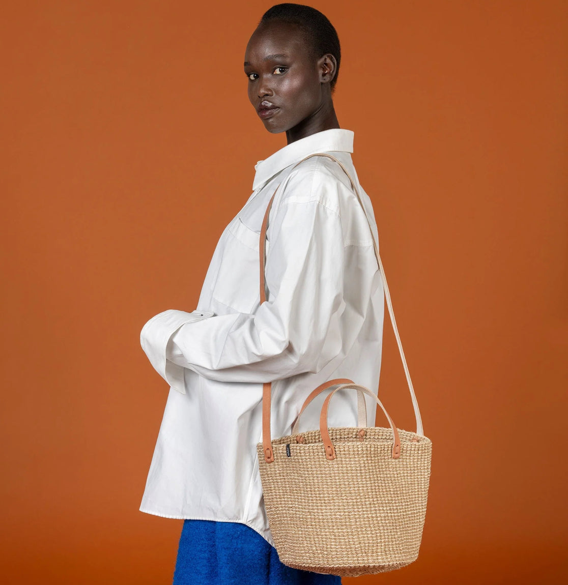 Shopper basket brown S