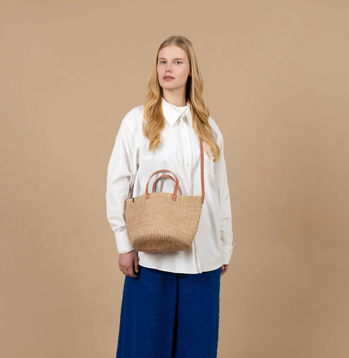 Shopper basket brown S