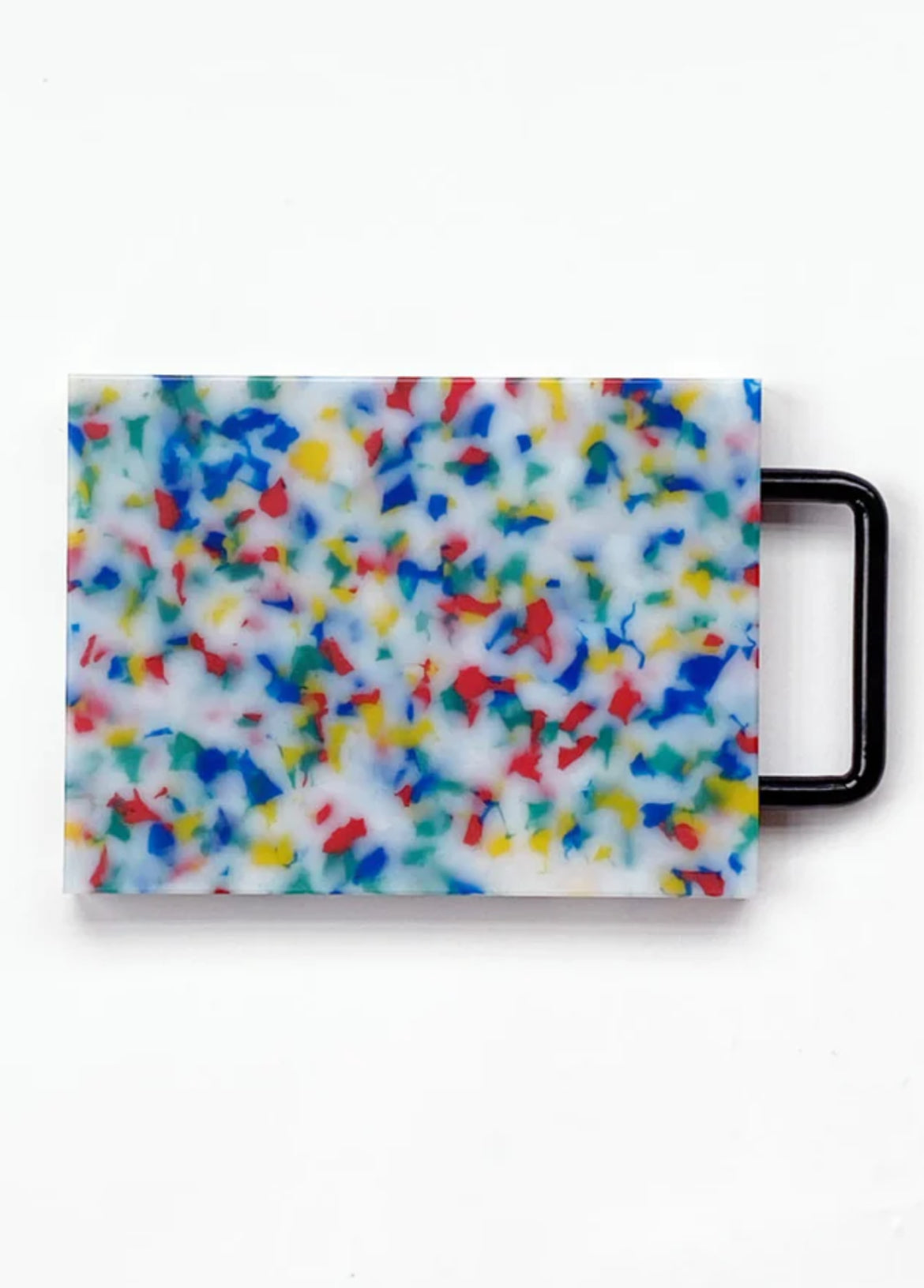 Small multi confetti cutting board