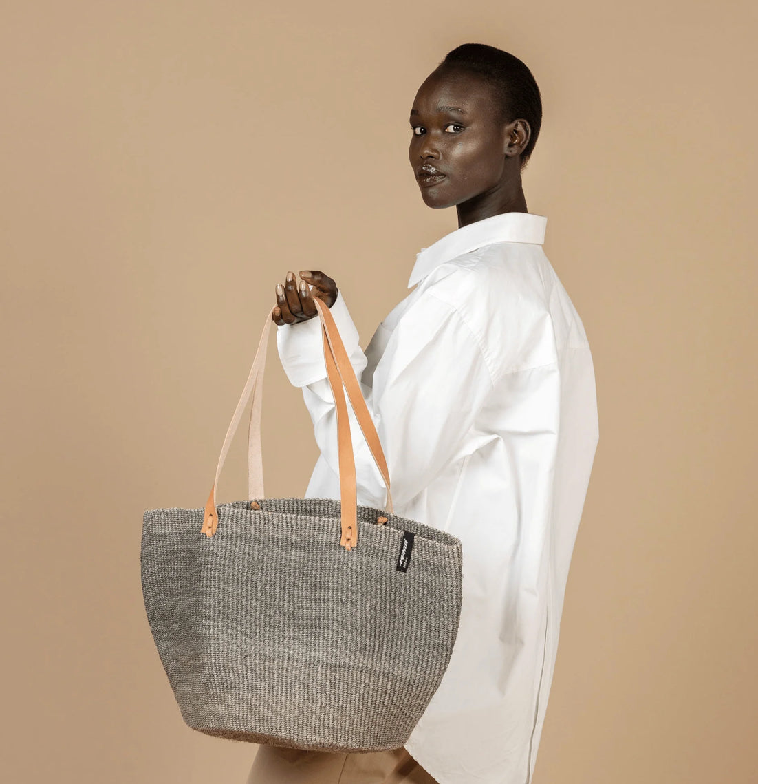 Shopper basket grey