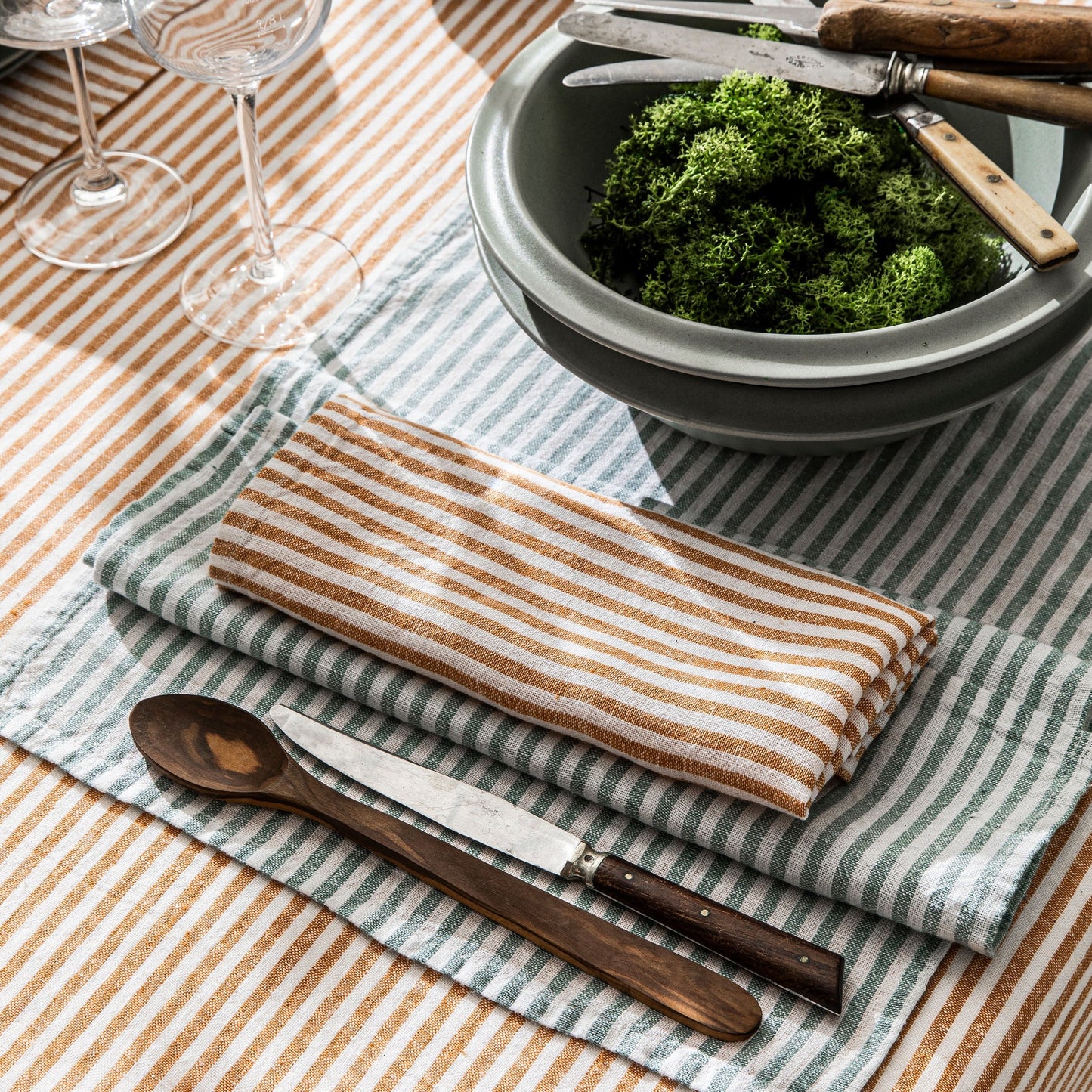 Linen Napkin/Placemat| Natural