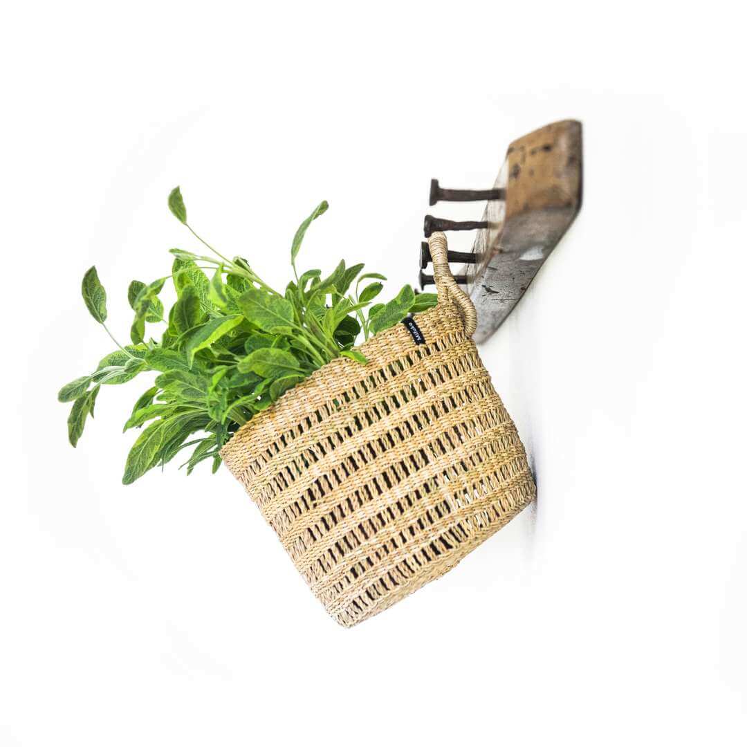 Hanging Basket | Natural With Loop XS