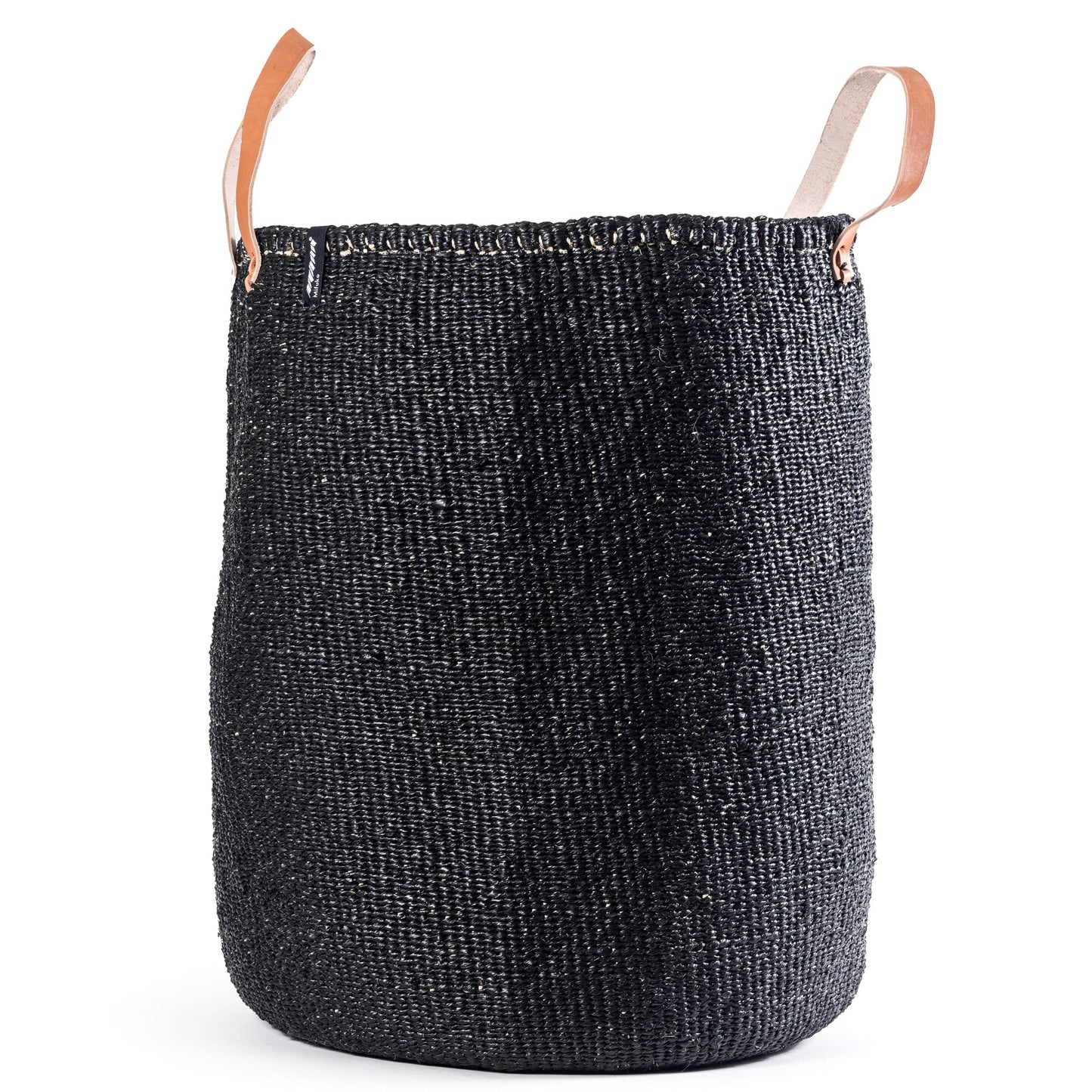 Floor Basket | Black With Handles XL
