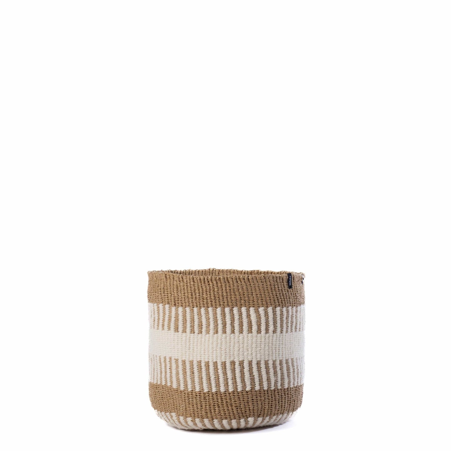 Basket | White Rib Weave S