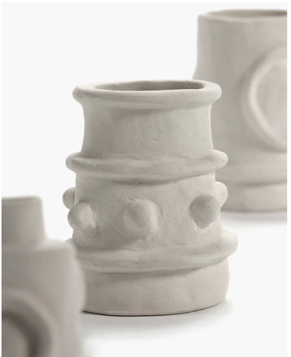 Vase Beige Molly 6 pcs