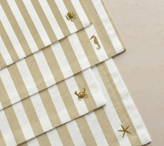 Cotton ochre napkins