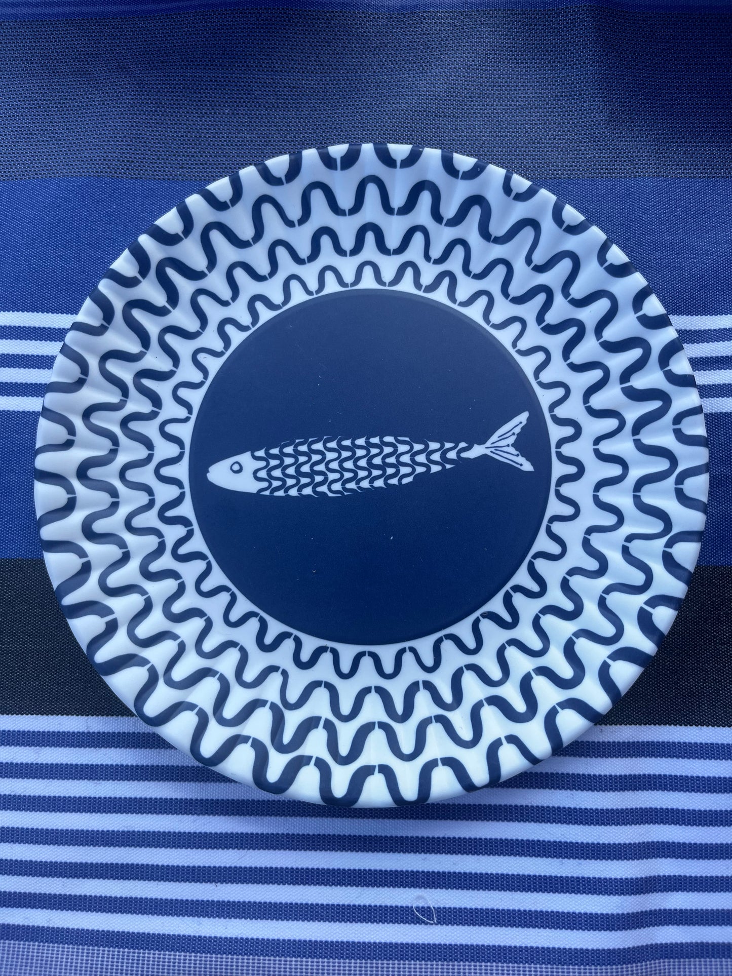 salad plate in melamine