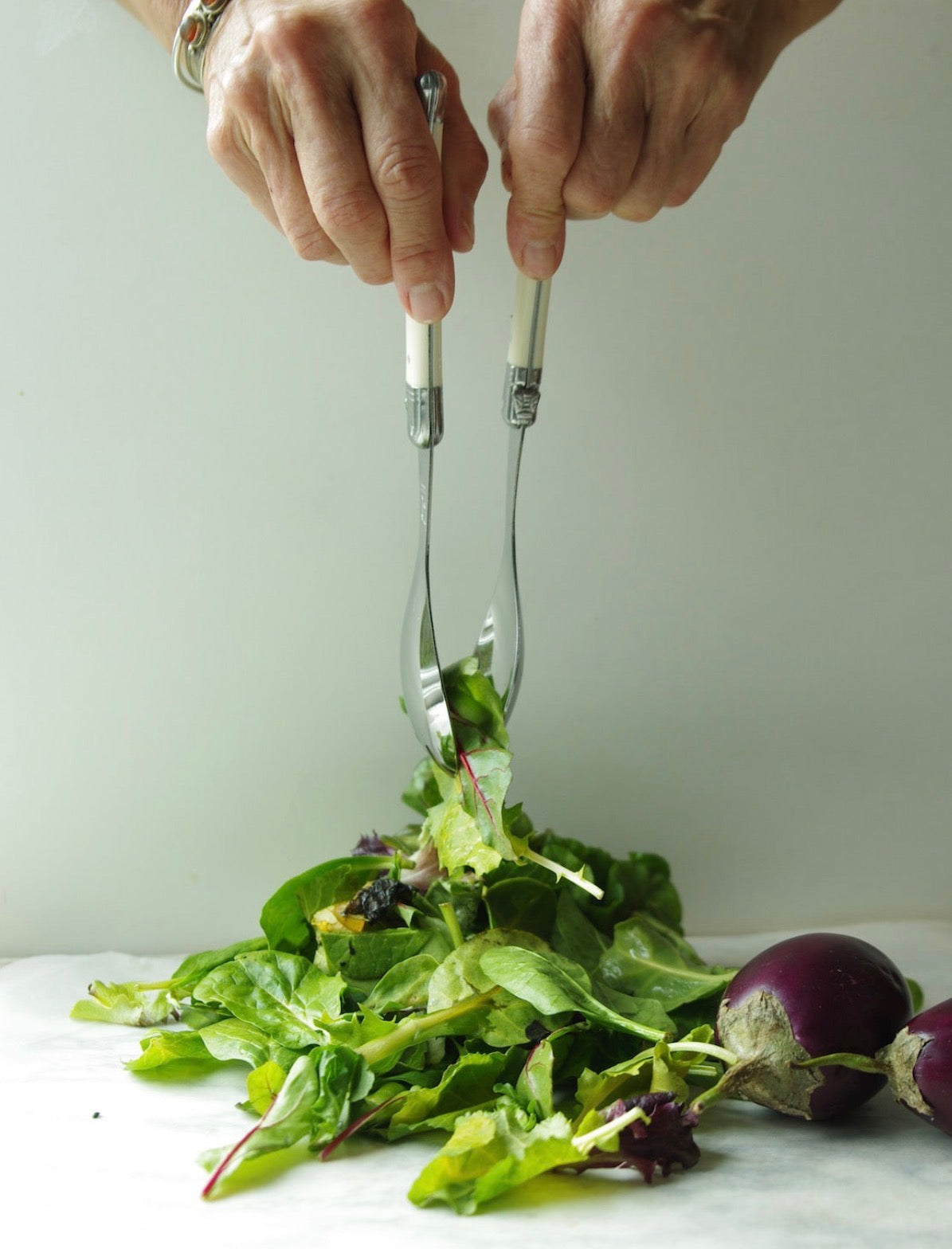 Salad serving Laguiole