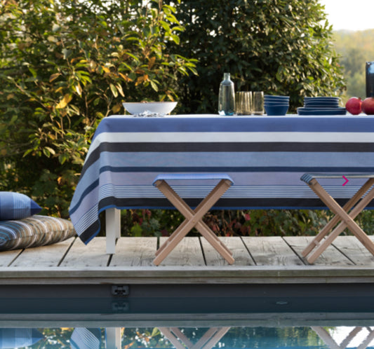 Coated French tablecloth Beaurivage