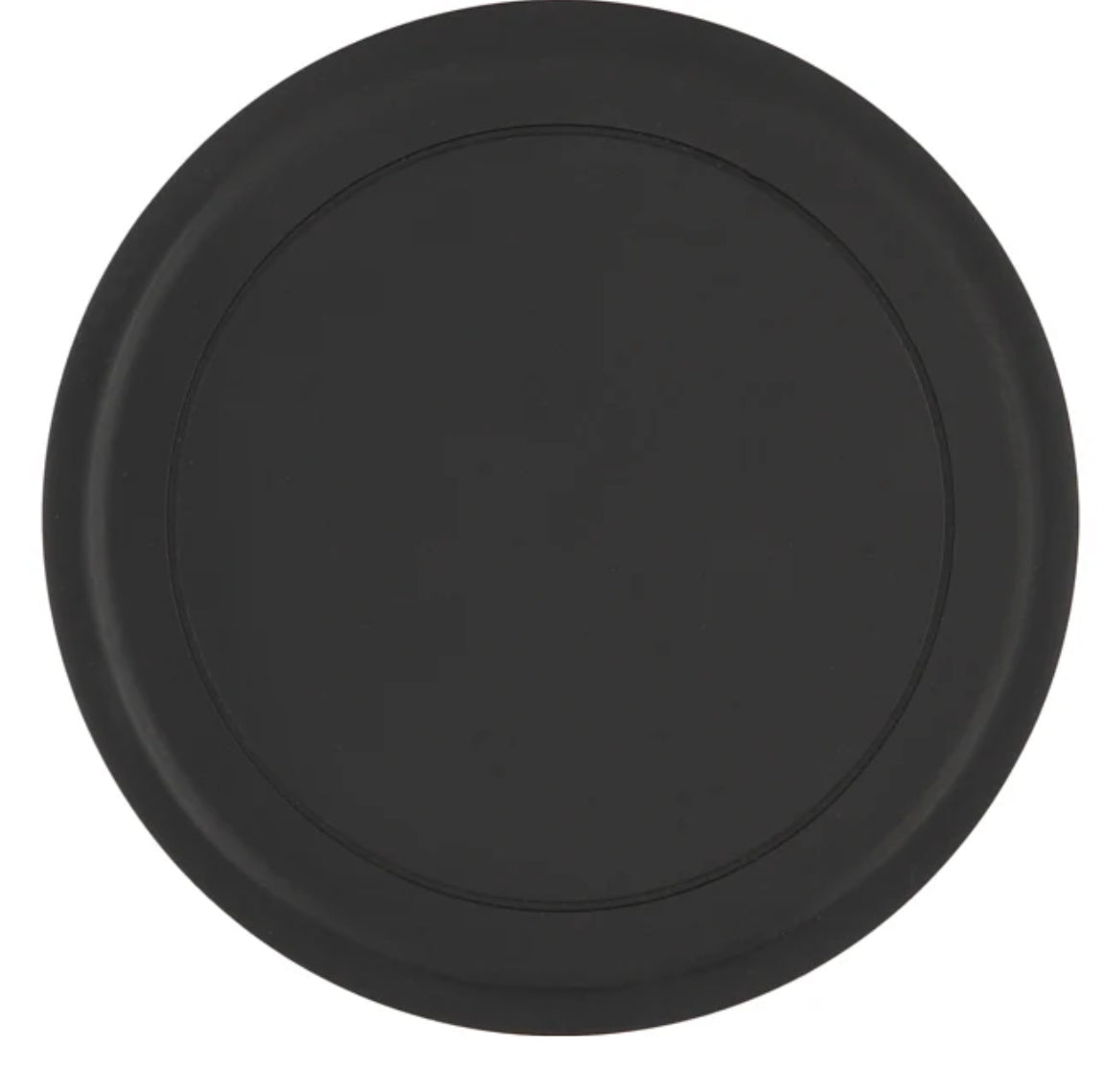 Large metal candle plate
