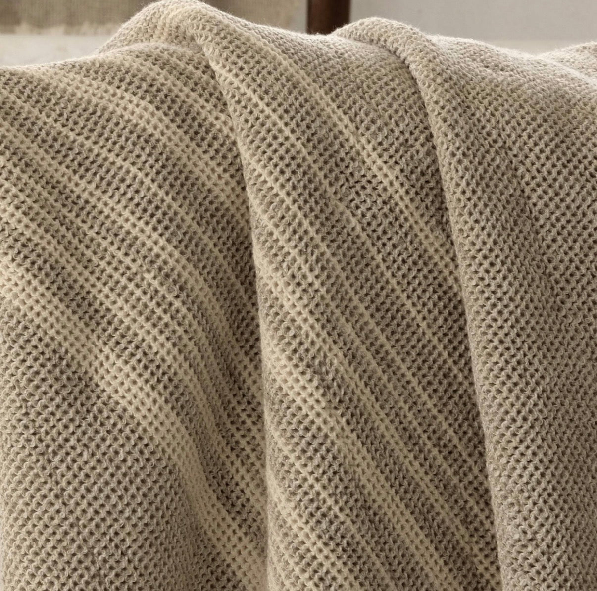 Set of Honeycomb stripped towels