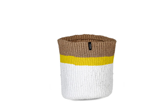 Basket| Yellow Stripe XS