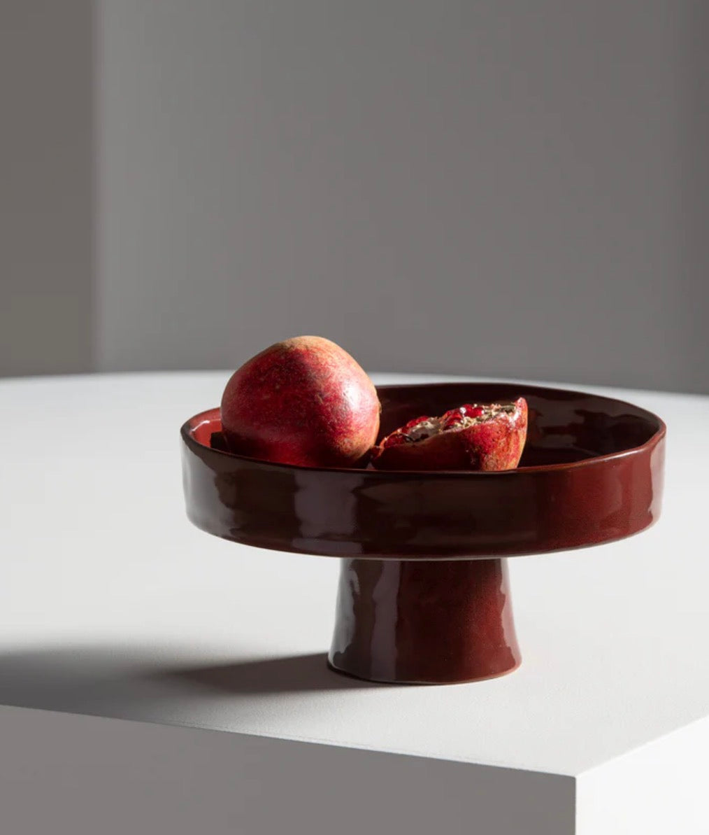 Deep plate foot red