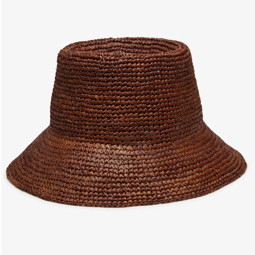 Tali raffia bucket chocolate