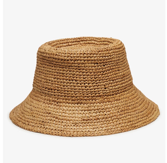 Tali raffia bucket camel