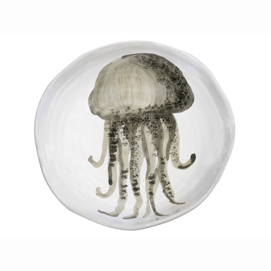 Line Marina Soup Plate | Jellyfish Design