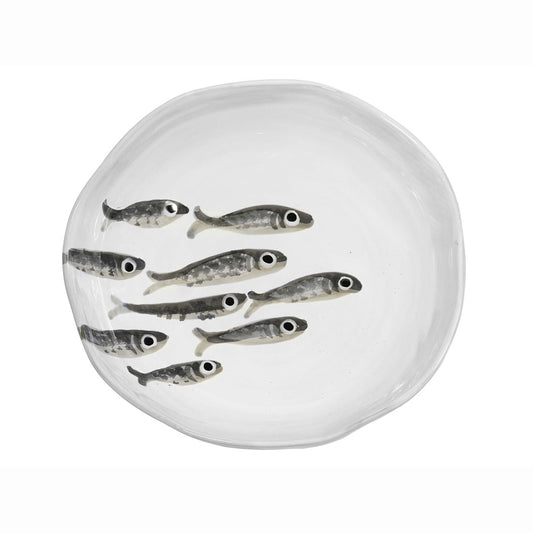Line Marina Soup Plate | Small Fish Design