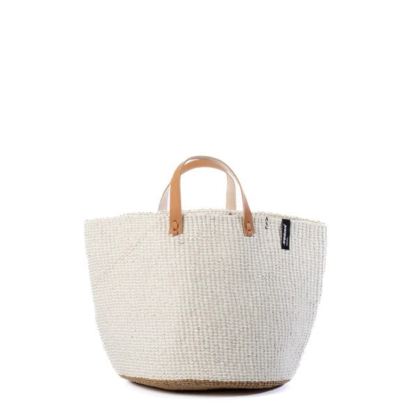 Market Basket |White plain weave M