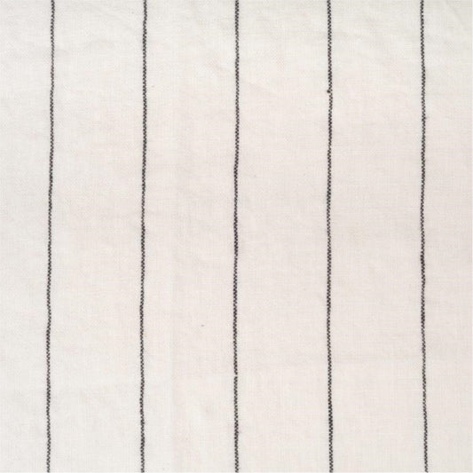 Linen Napkins/Tablemat white with black stripe