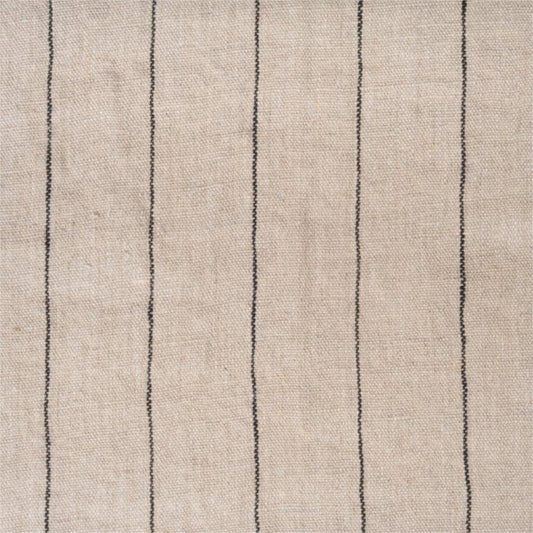 Linen Napkins naural with black stripe
