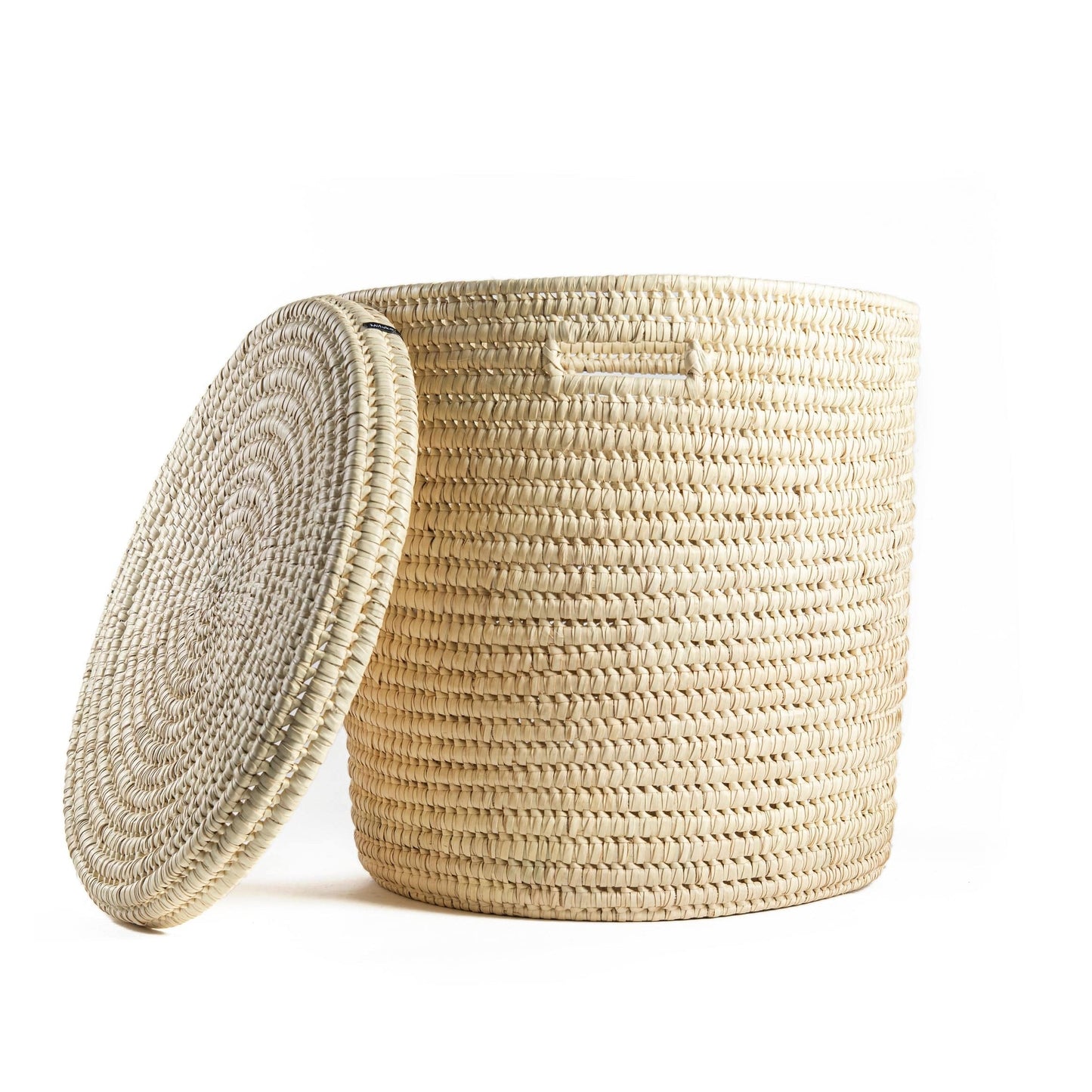 Basket With Lid | Natural